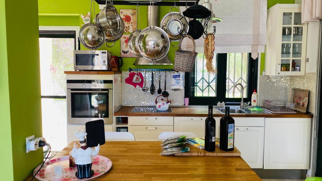 Detached Villa With Sea View 卡尼奥提 外观 照片